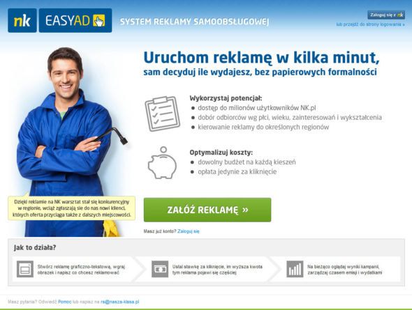 Poległem na próbie emisji reklam w nk.pl – jak teraz żyć??