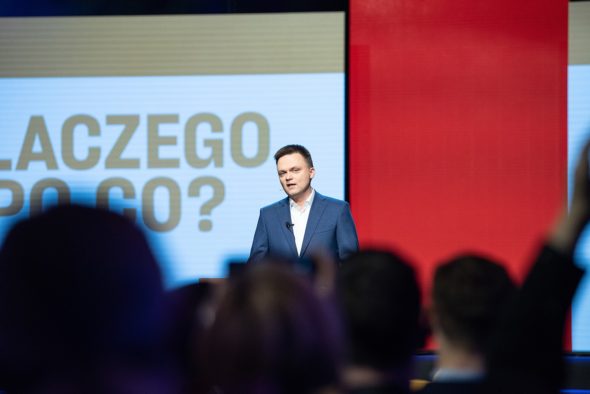 Bezprawnie wydawane pieniądze na kampanię wyborczą przez Szymona Hołownię.